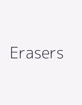 Erasers & Sharpeners